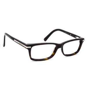 Jimmy Choo Havana 59-086 Glasses Frames with Rhinestone Detail